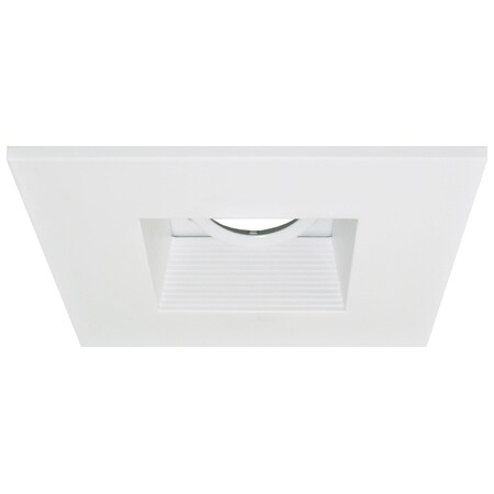 Elco Lighting 4 Die-Cast Aluminum Square Adjustable Baffle Trim" EL2484W